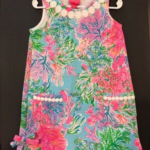 Lilly Pulitzer Pink and Blue Kids Dress